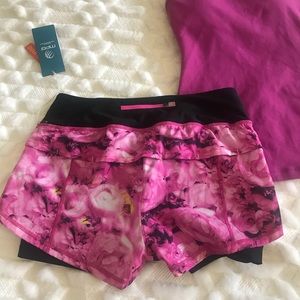 MPG running shorts XS NWT